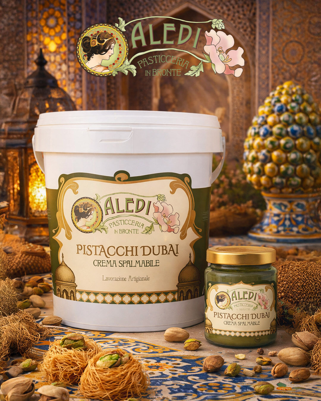 Crema Pistacchi Dubai kg.1
