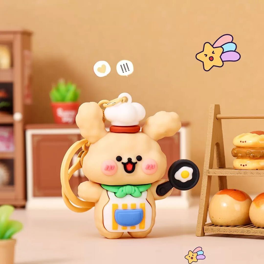 Porte-clés Patissou l'ourson