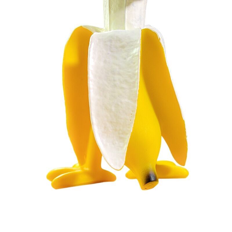 Statuine creative di anatra e pollo a forma di banana | Ornamenti divertenti
