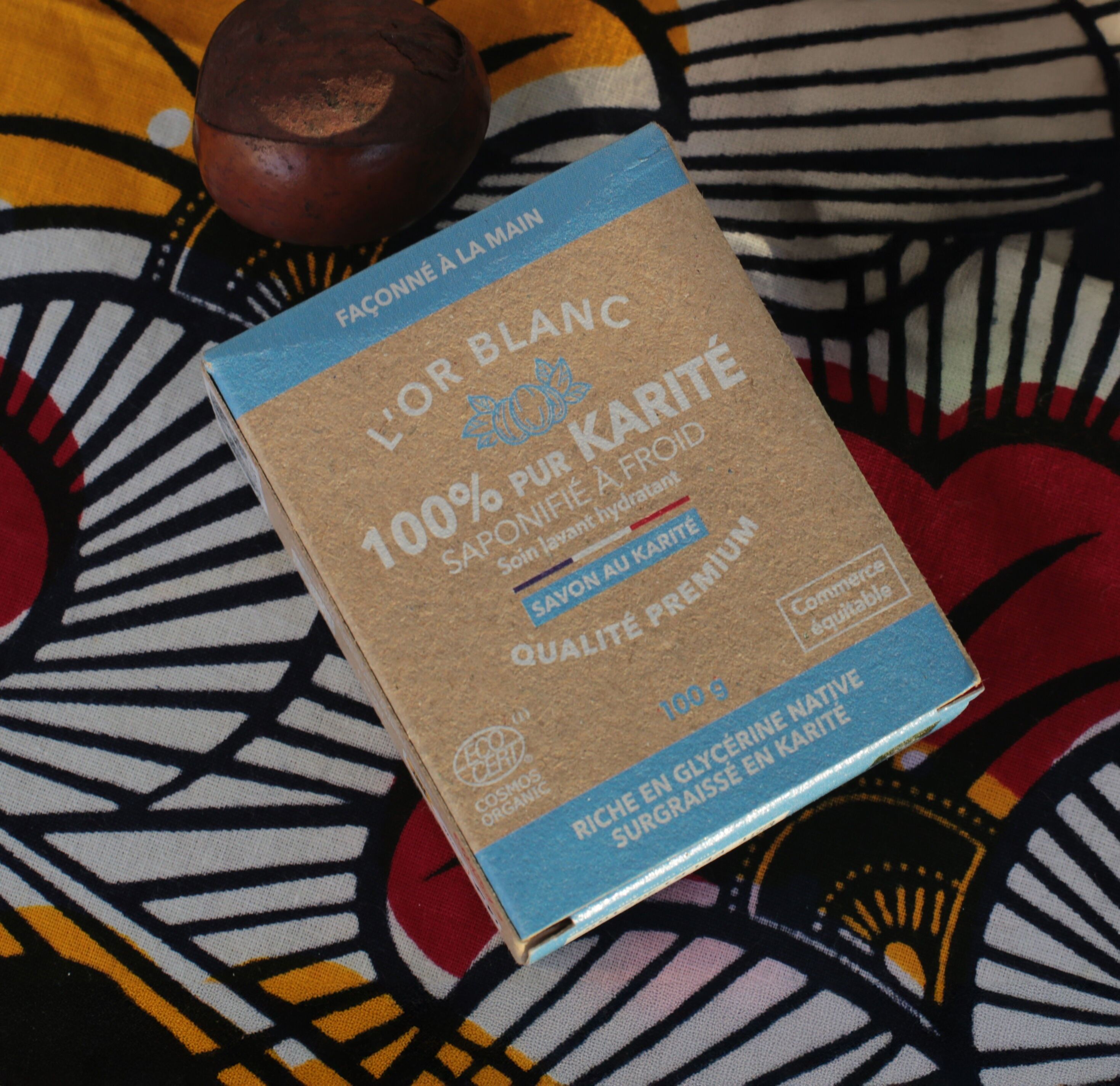 100% pure organic & fair trade shea butter soap – cold saponified – ultra-nourishing & superfatted