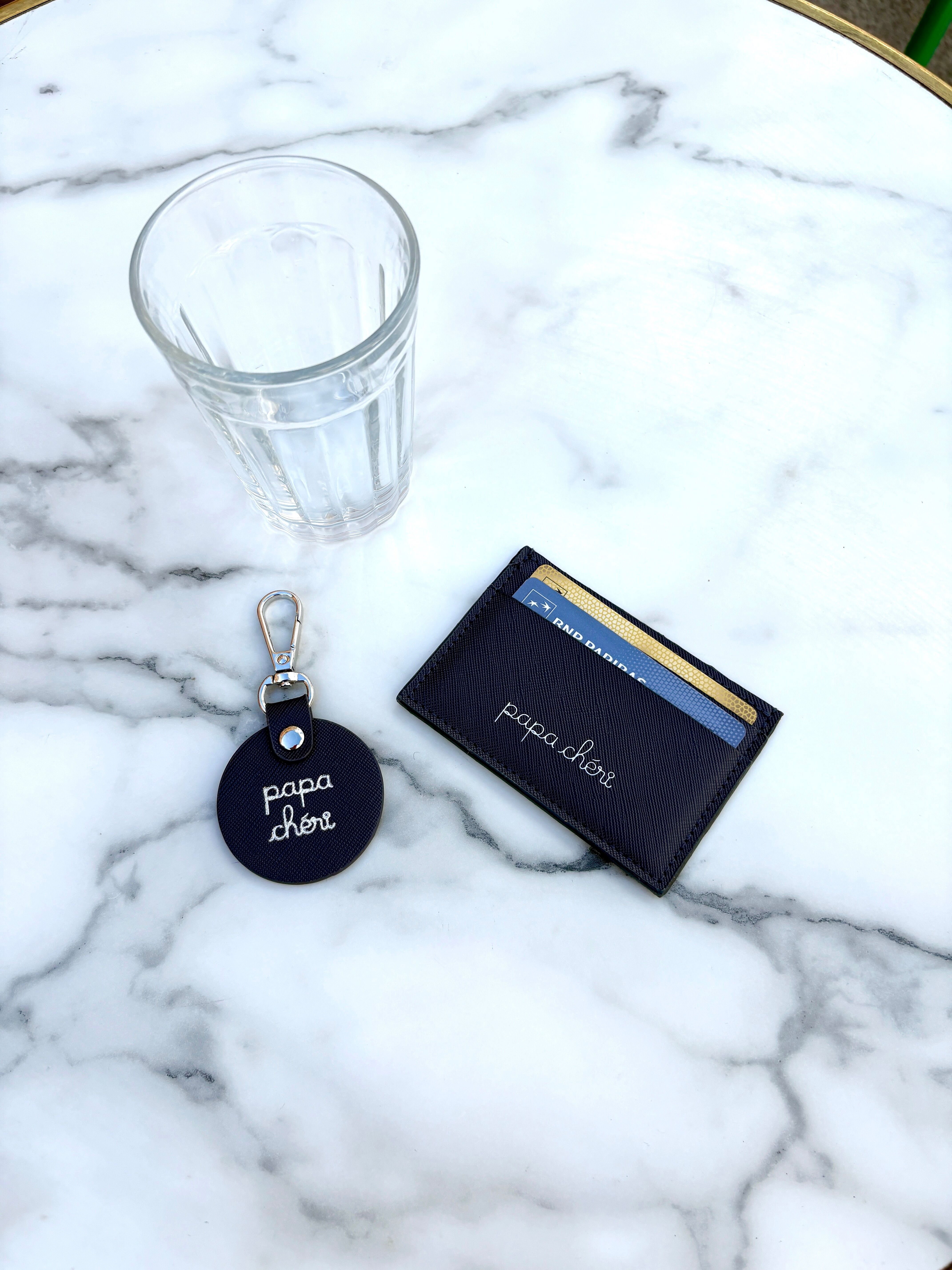 Daddy's Darling Kartenhalter - Marineblau