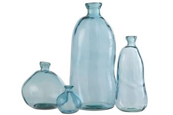 Vase Sphère Laura Glass Bleu Clair - Grand 2