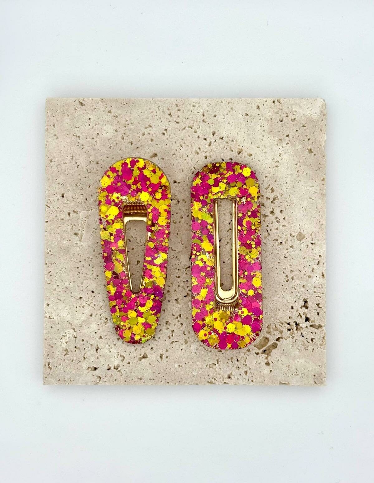 Barrette - Aurora Pearl - Oval