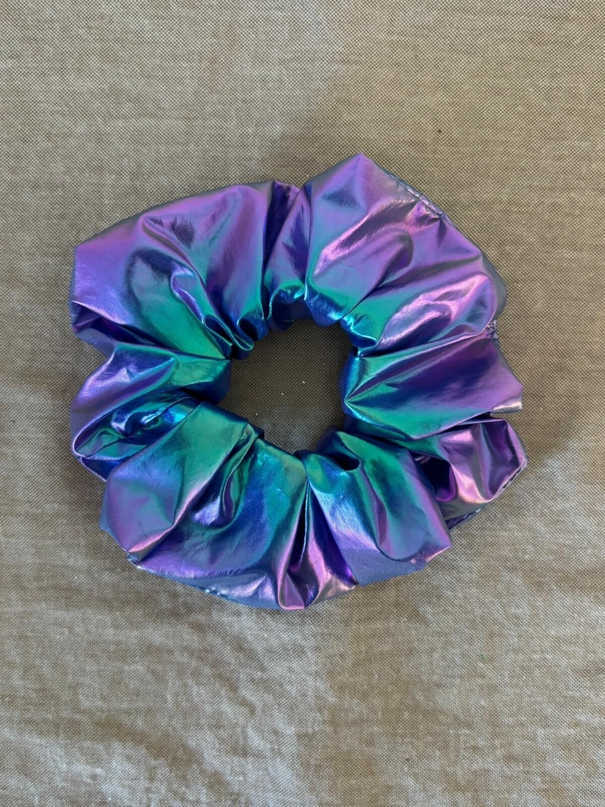 Mermaid blue scrunchie
