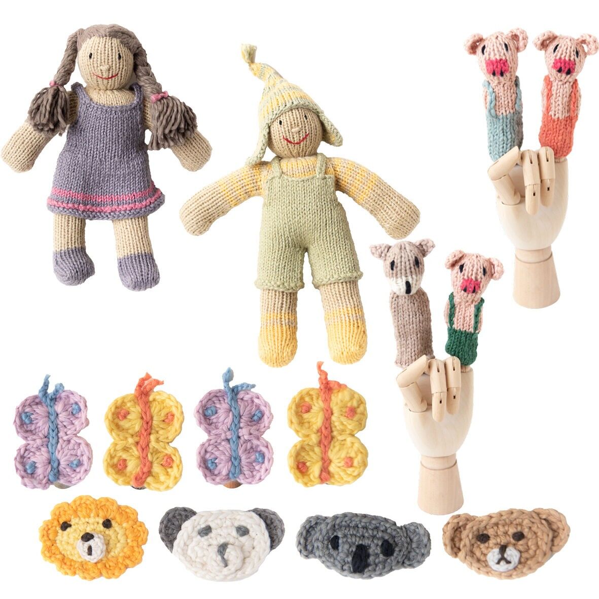 Discovery package dolls and accessories