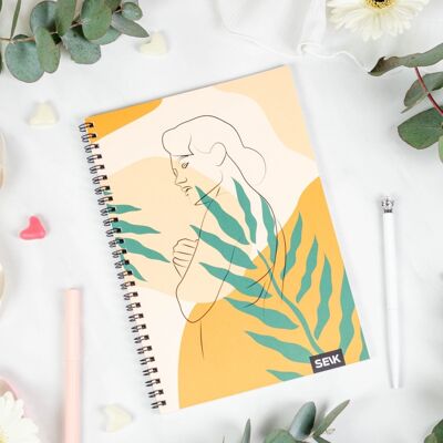 Bullet Journal / Cuaderno punteado con encuadernación en espiral - mujer