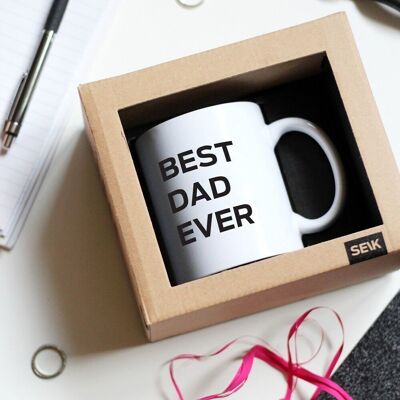 Design mug “best dad ever”
