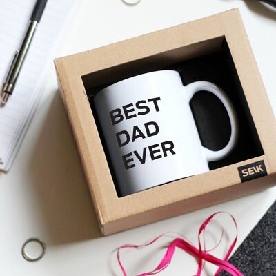 MUG DESIGN « MEILLEUR PAPA JAMAIS »