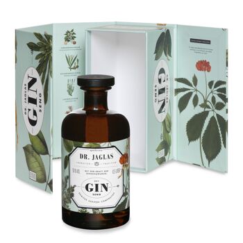 Dry GIN seng Gin + coffret cadeau design, sans sucre, vegan / 500ml 1