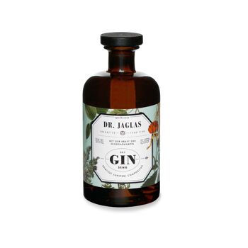 Dry GIN seng Gin + coffret cadeau design, sans sucre, vegan / 500ml 3