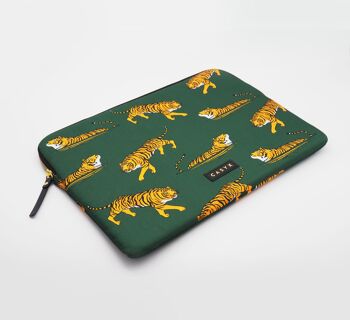 Housse / pochette ordinateur taille 13" -  Swimming Tigers 3