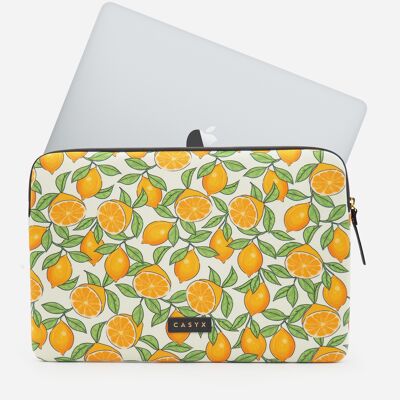 Custodia per laptop / custodia per laptop taglia 13 "- Retro Oranges