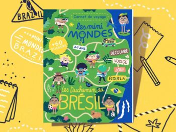 Brésil - Cahier d'activités pour enfant 4-7 ans - Les Mini Mondes 5