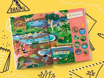 Brésil - Cahier d'activités pour enfant 4-7 ans - Les Mini Mondes 6