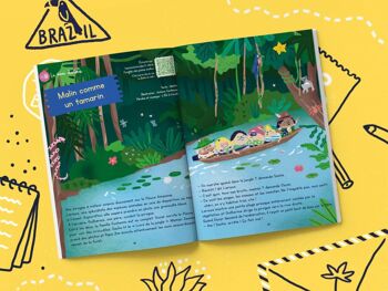 Brésil - Cahier d'activités pour enfant 4-7 ans - Les Mini Mondes 7