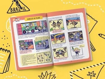Brésil - Cahier d'activités pour enfant 4-7 ans - Les Mini Mondes 8