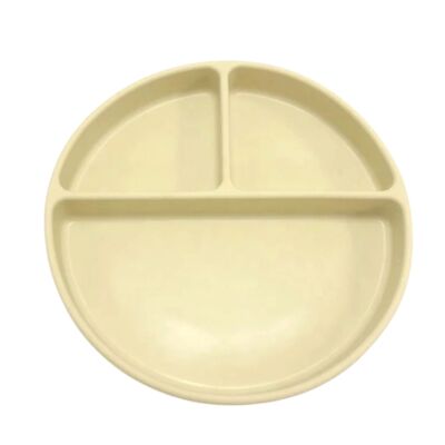 LM Section Plate with Suction Base - Almond