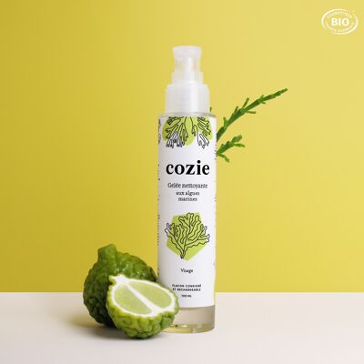 Cozie - Gelatina limpiadora facial con algas