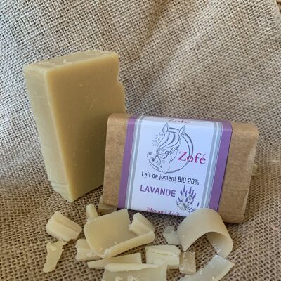 Jabón de LAVANDA 20% leche de yegua