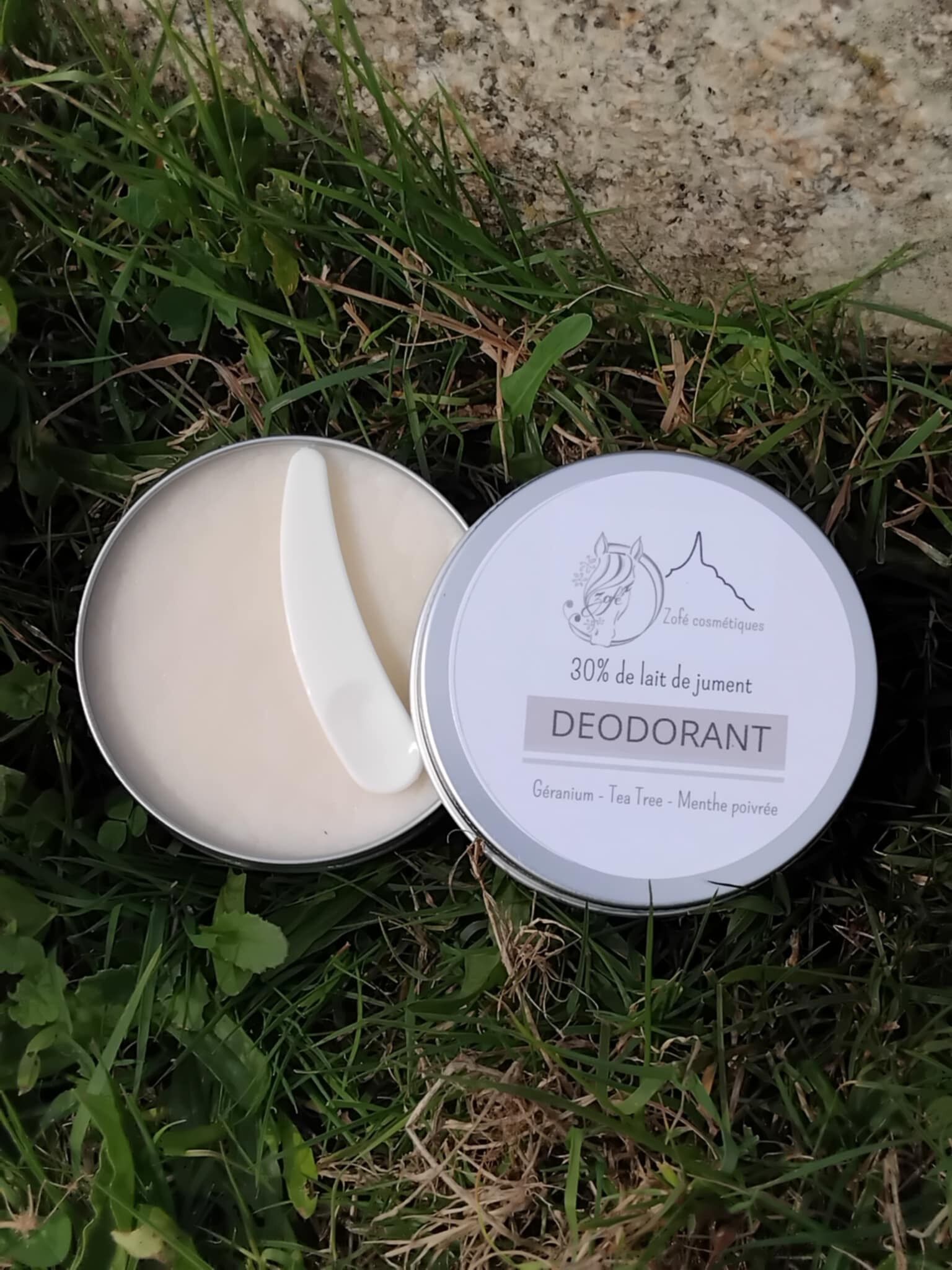 Crema DESODORANTE con leche de yegua