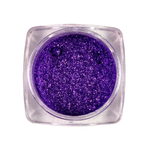 Eco-friendly Loose Glitter Eyeshadow Pigment| < purple shell>>
