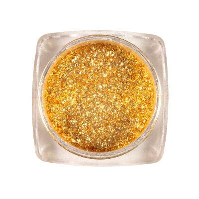 Eco- Friendly Loose Glitter Pigment Eyeshadow | <Golden Sands>
