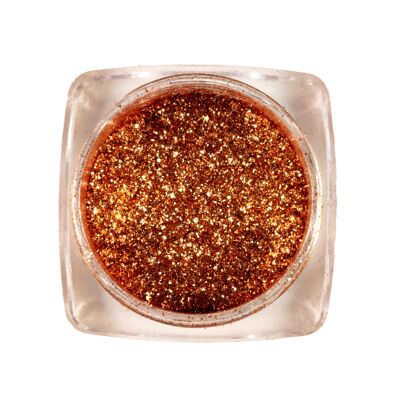 Eco-friendly Loose Glitter Eyeshadow Pigment| < Moroccan Bronze>