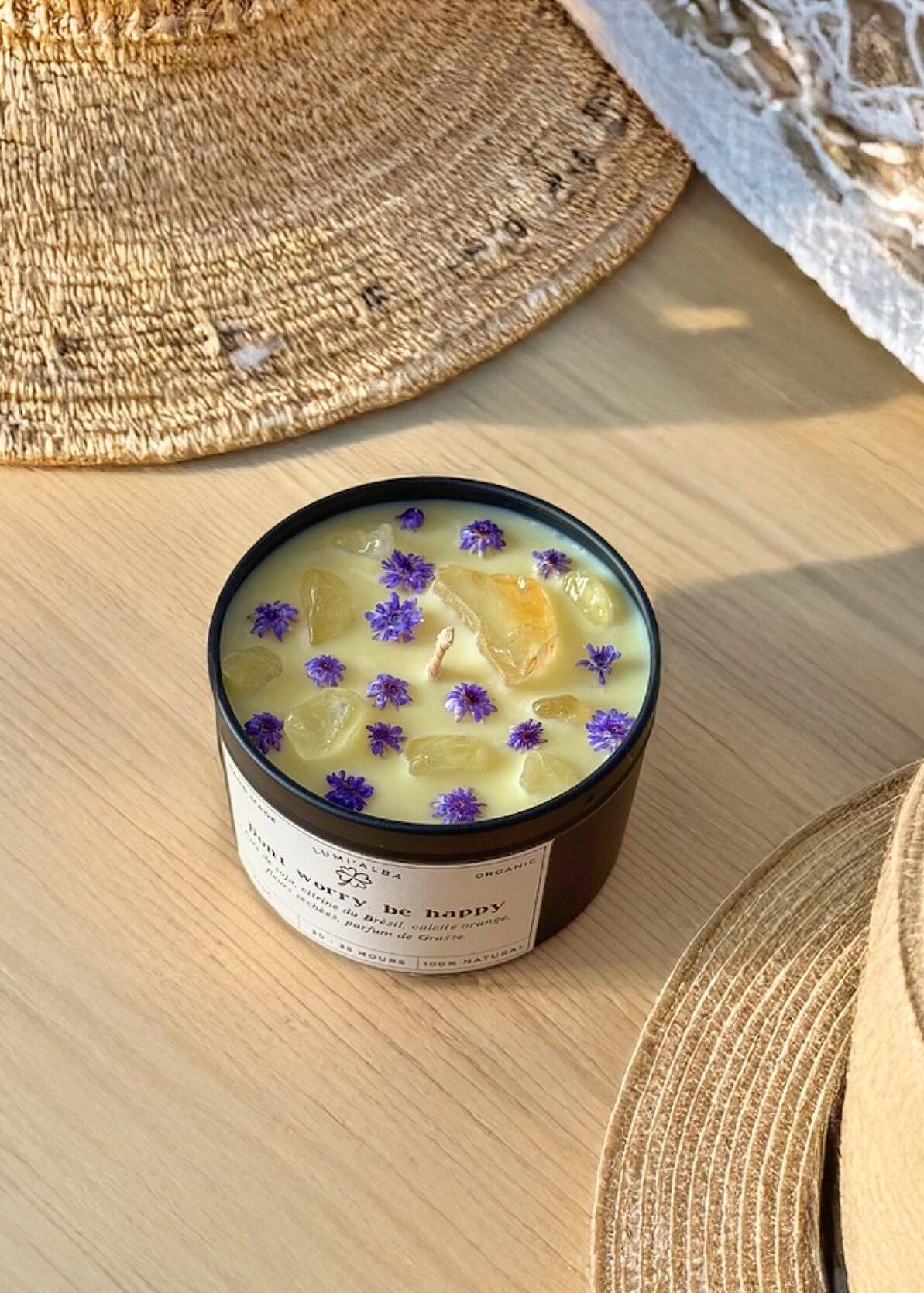 Energy Candle - Don't worry, be happy 🍋