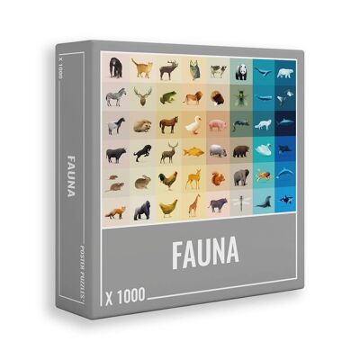 Fauna Rompecabezas de 1000 piezas para adultos