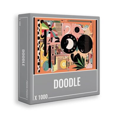 Rompecabezas Doodle de 1000 piezas para adultos