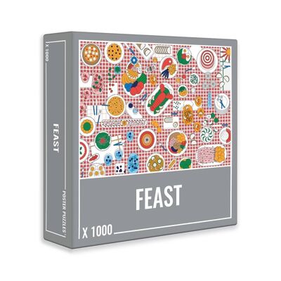 Festa puzzle da 1000 pezzi per adulti