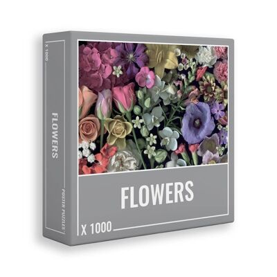 Rompecabezas de flores de 1000 piezas para adultos