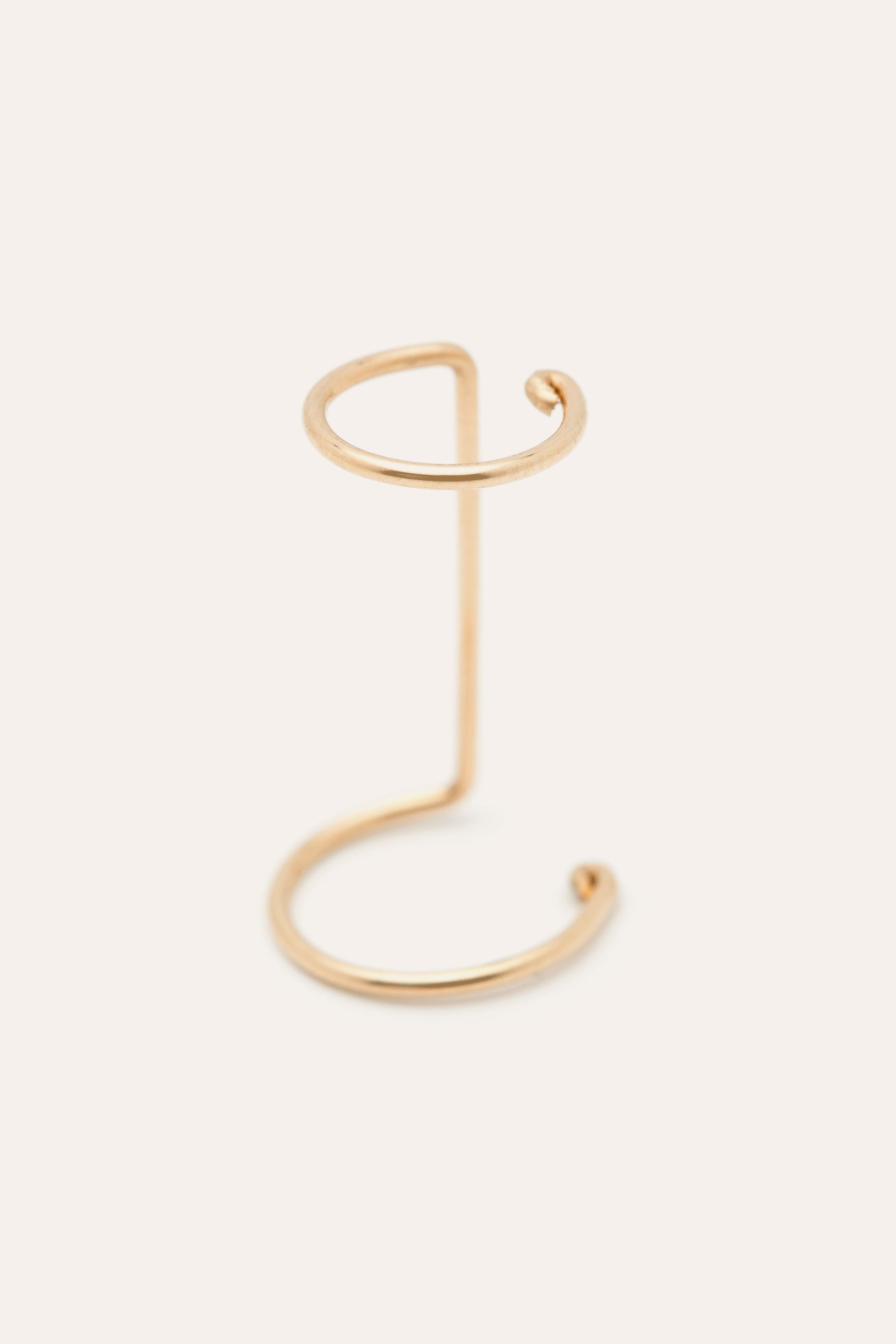 Faux piercing double Hélix