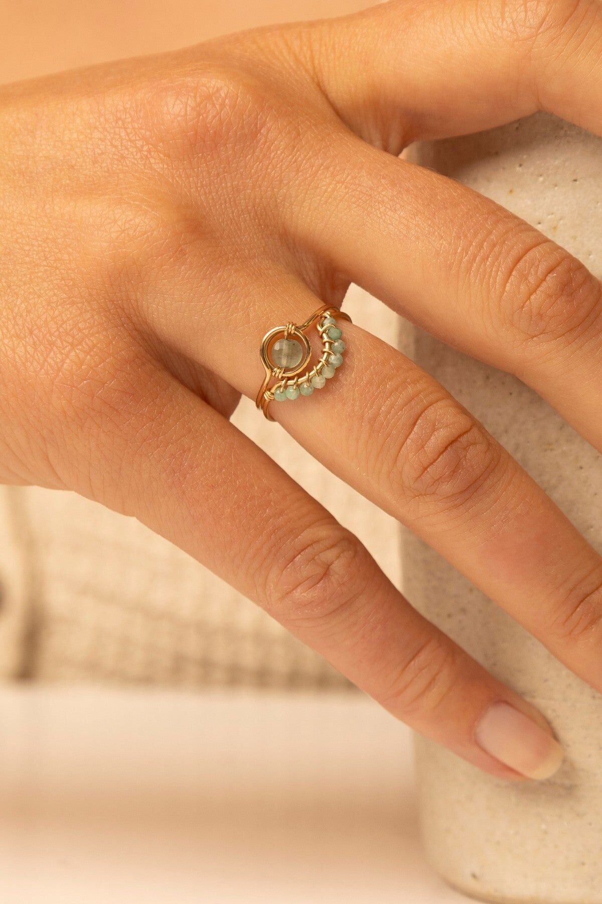 Bague Swan - Aventurine