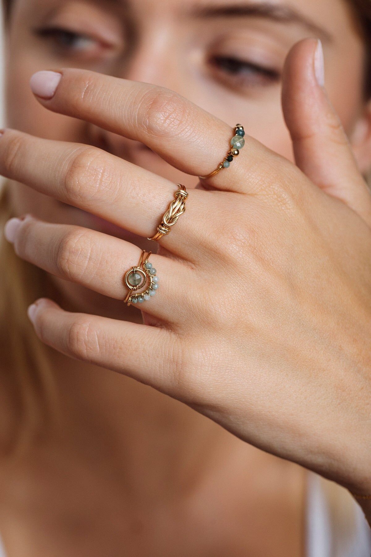 Bague Frida - Émeraude