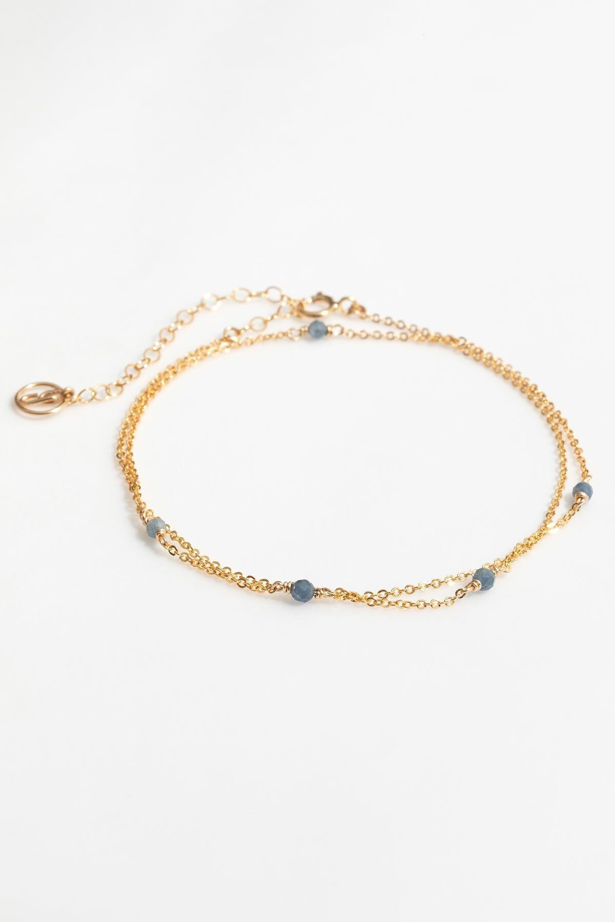 Bracciale-Collana Satellite - Zaffiro