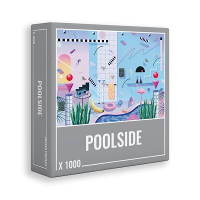Puzzles de 1000 pièces au bord de la piscine pour adultes