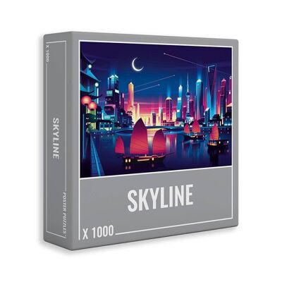 Rompecabezas Skyline de 1000 piezas para adultos
