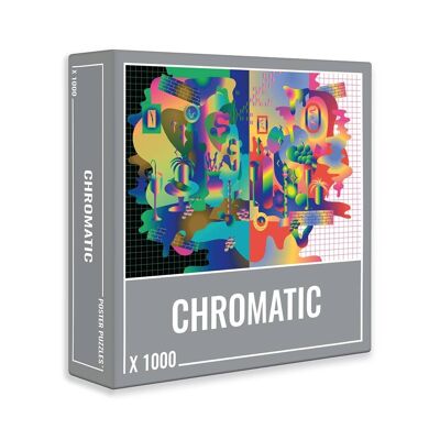 Puzzles chromatiques 1000 pièces pour adultes