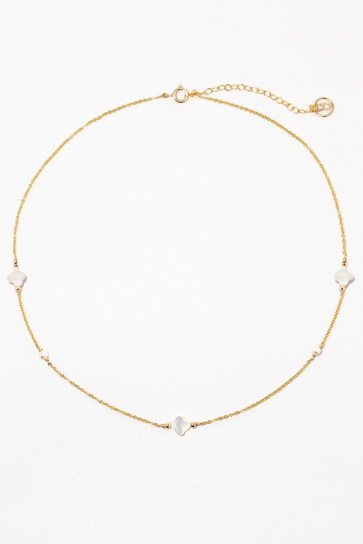 Bracelet-collier Swan - Nacre