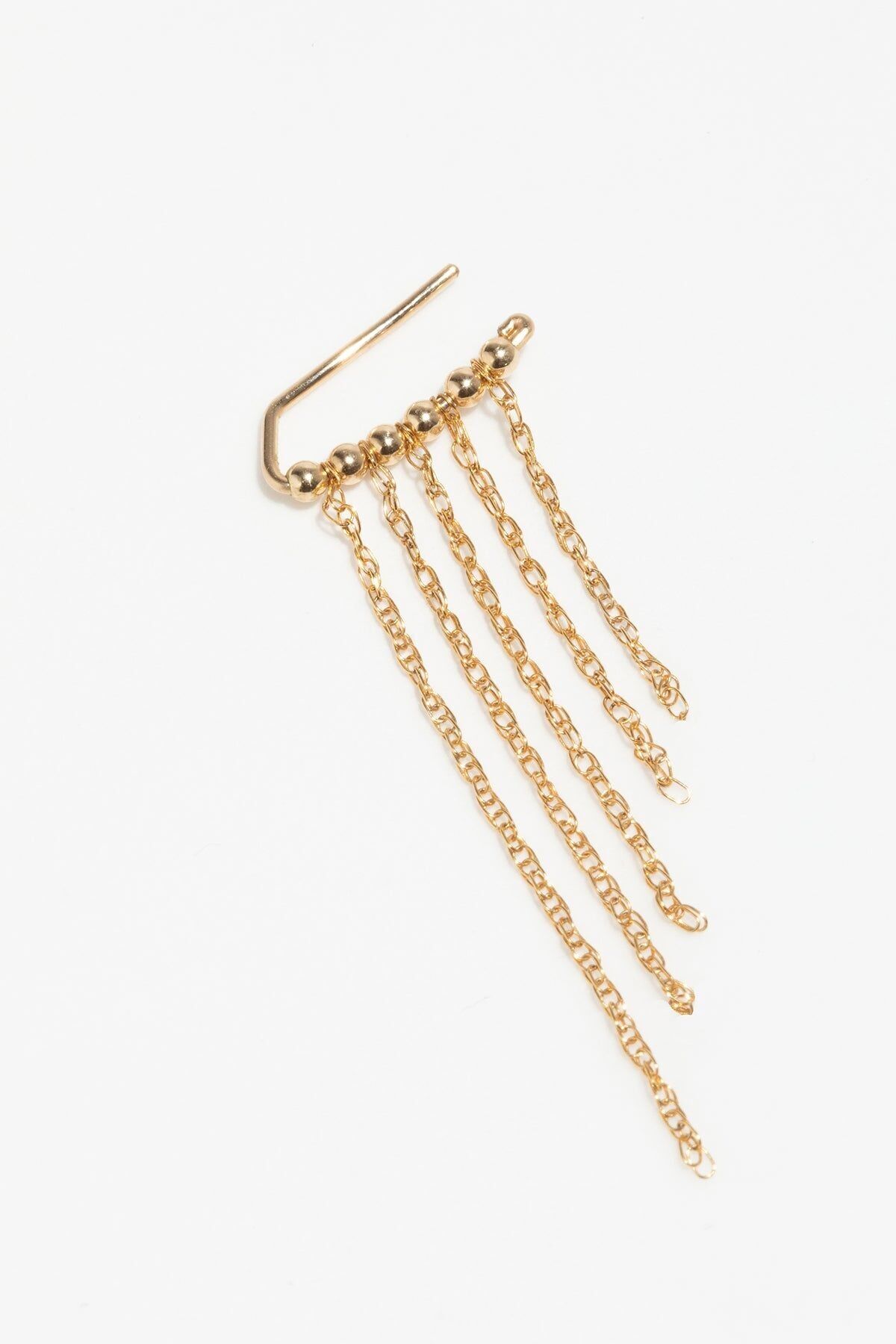 Pequeña trepadora de flecos