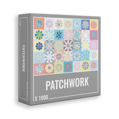 Rompecabezas de patchwork de 1000 piezas para adultos