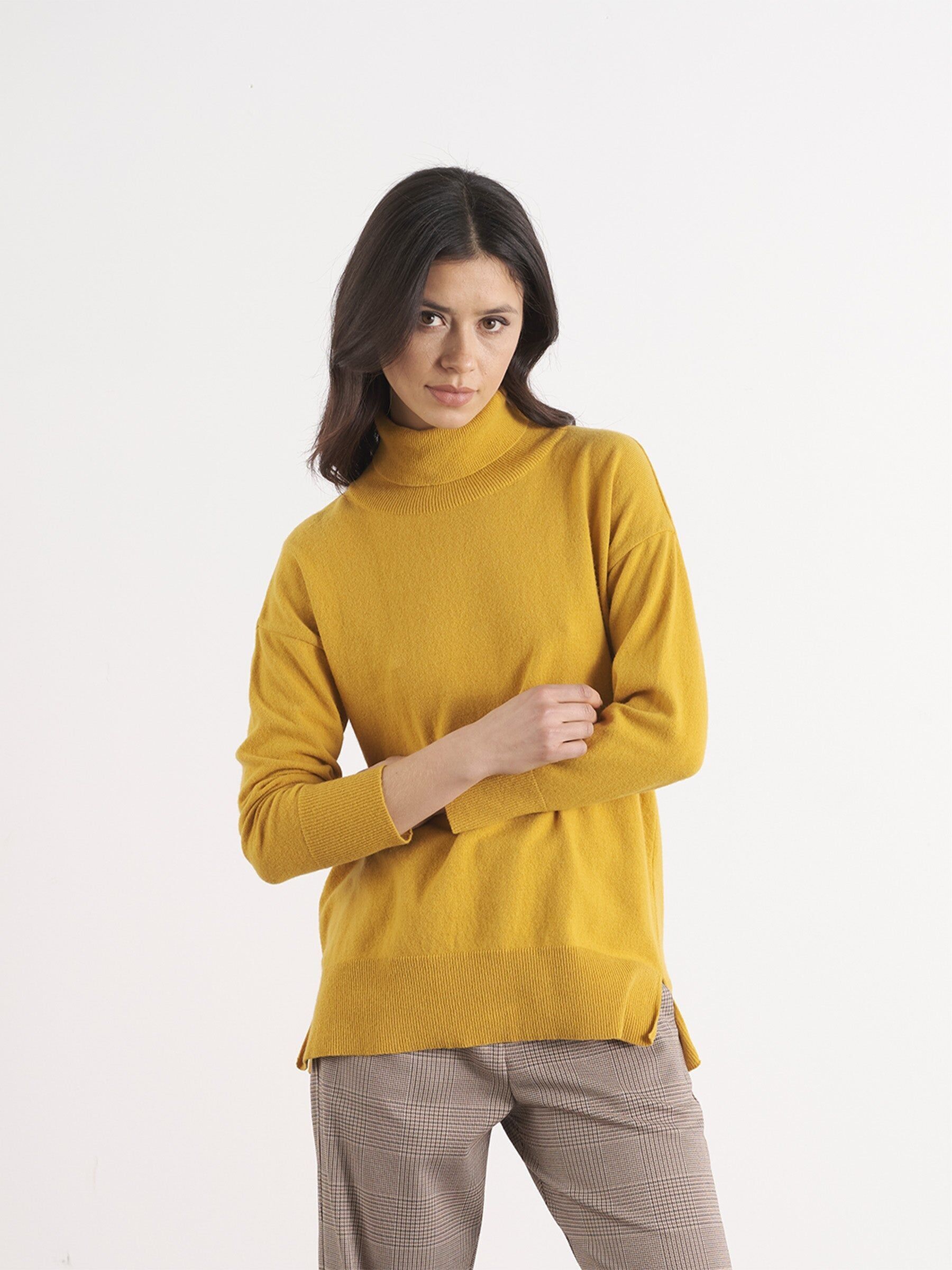 Camisola Gola Alta Racha Laterale