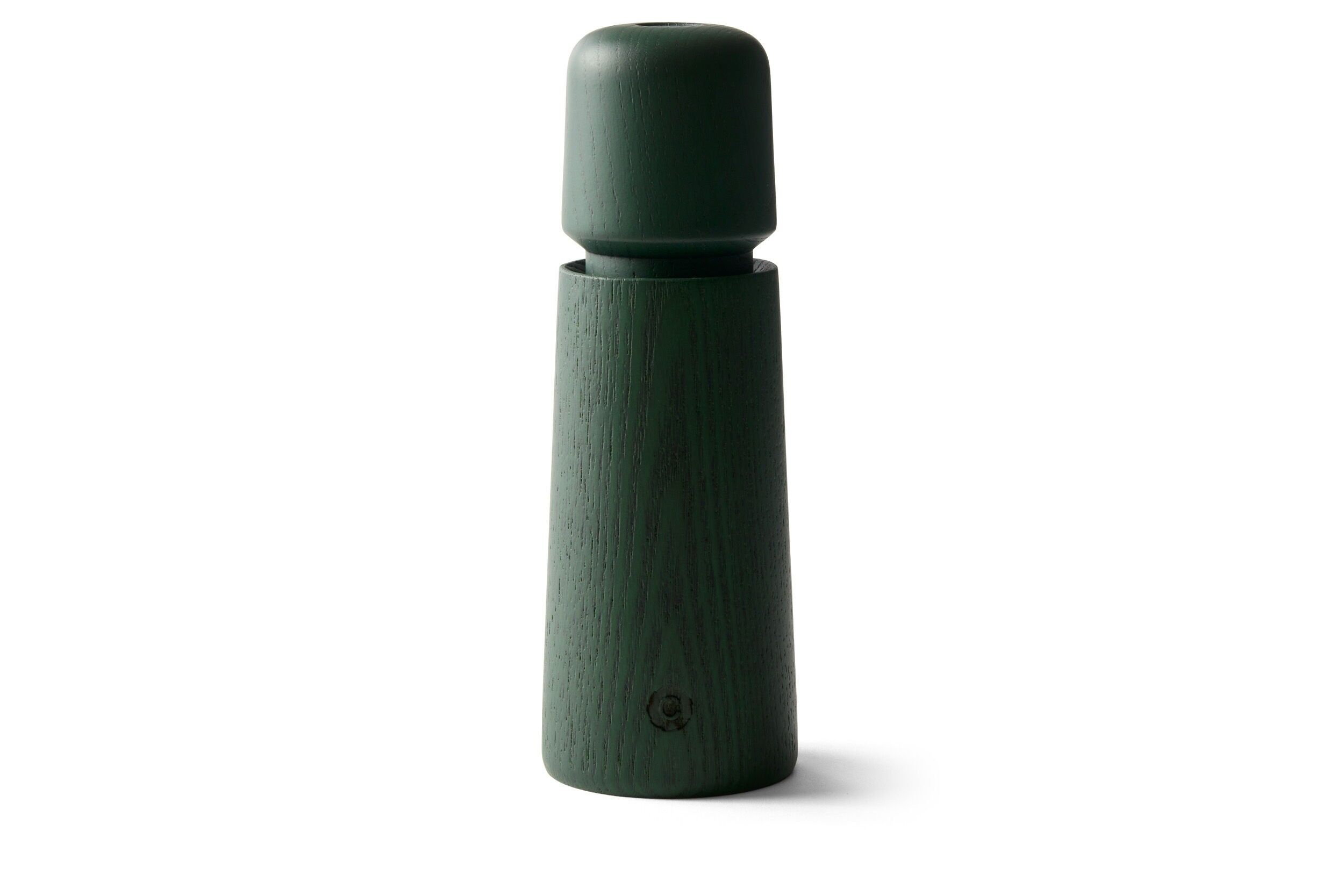 Stockholm / spice mill / dark green / 17cm / ash