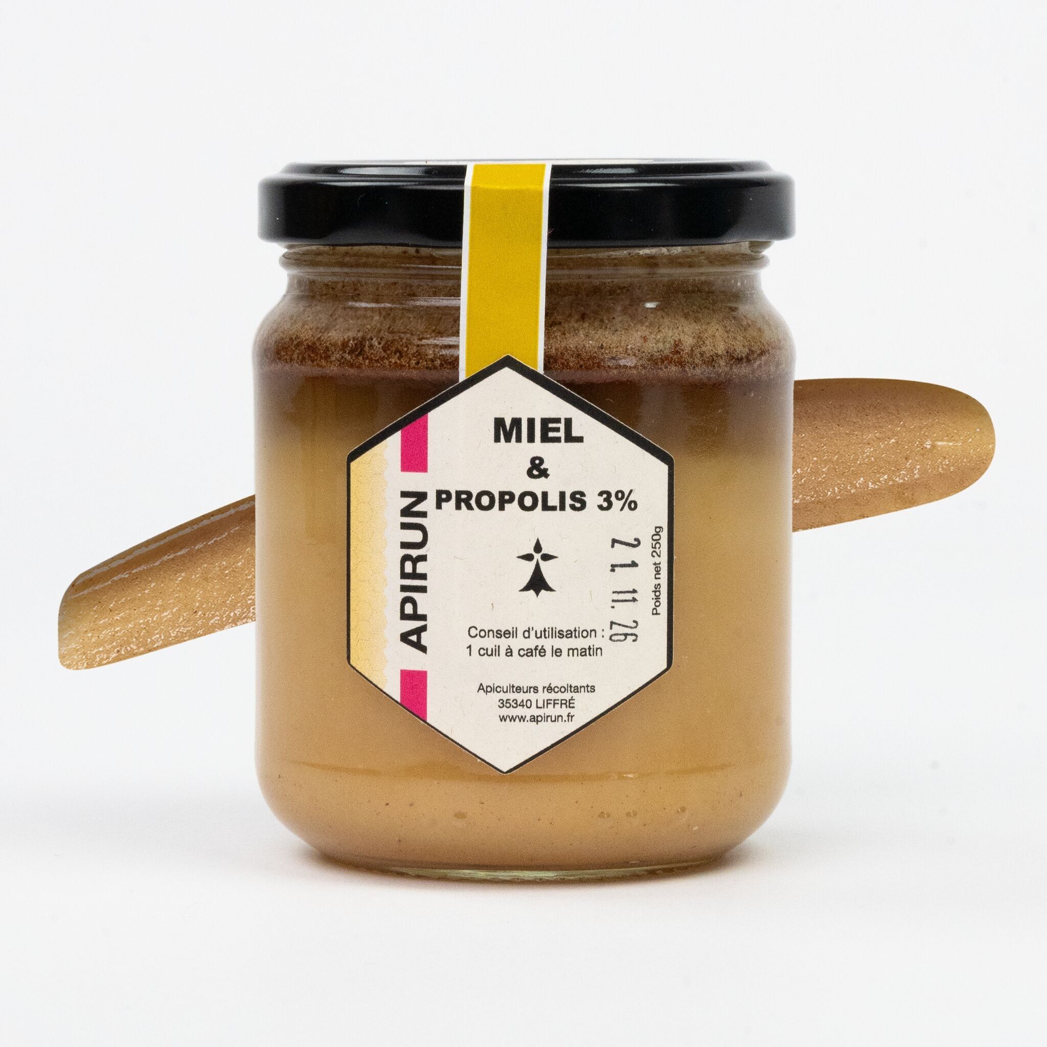 Honey and propolis - pack of 10 250g jars
