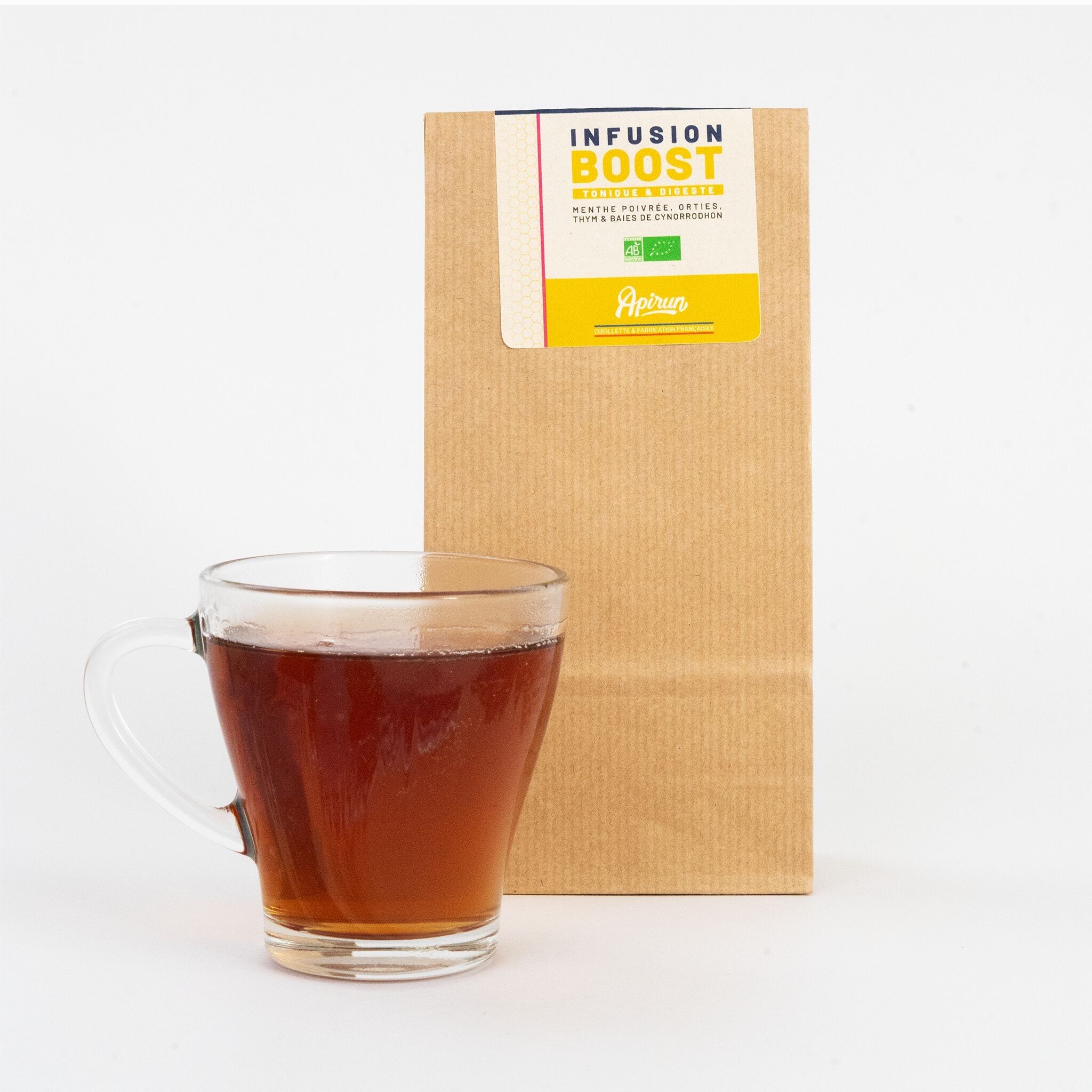 Organic BOOST Infusion - Pack of 10 kraft bags of 20g