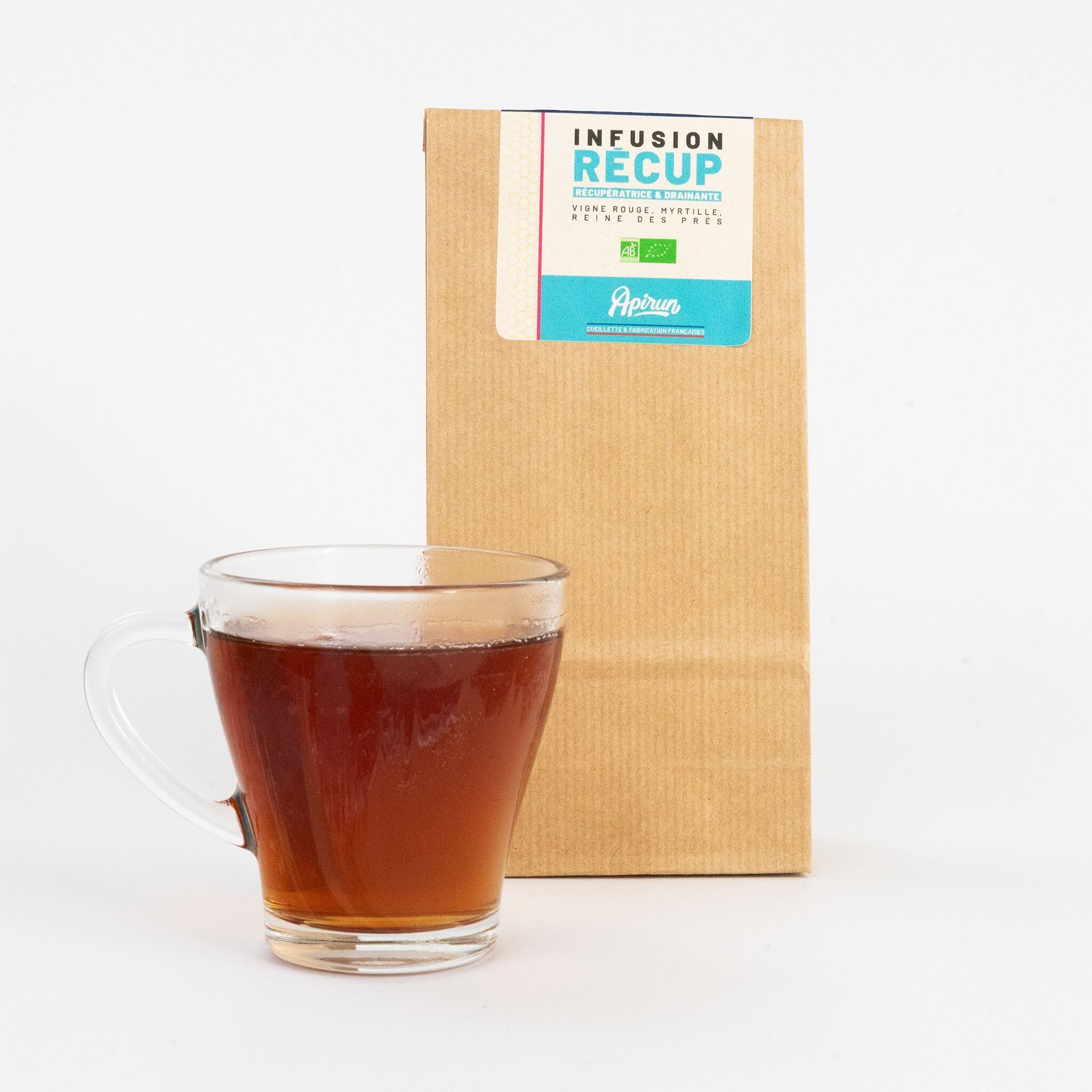 RECUP organic infusion - pack of 10 kraft bags of 20g