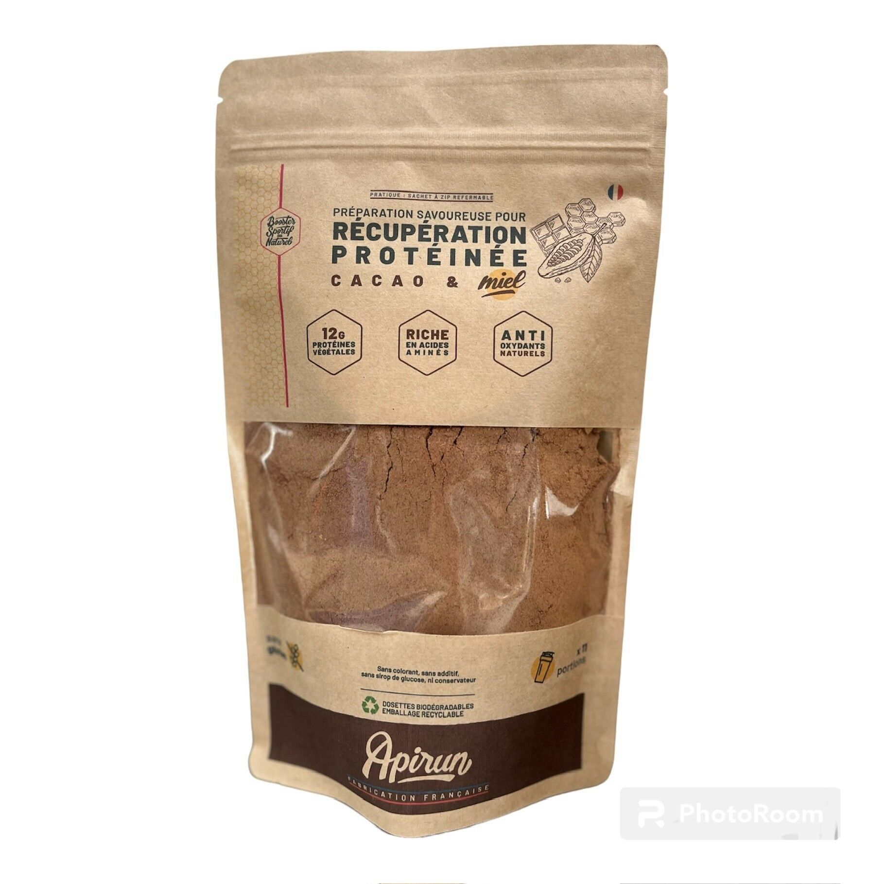 Natural Cocoa Protein Recovery Drink - 5 x 330g Bulk Packets