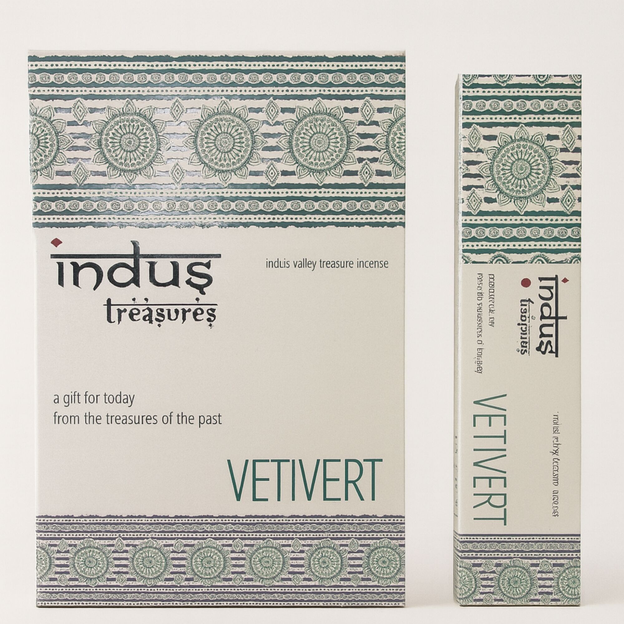 12x Indian Treasures Räucherstäbchen - Vetiver - 15 g