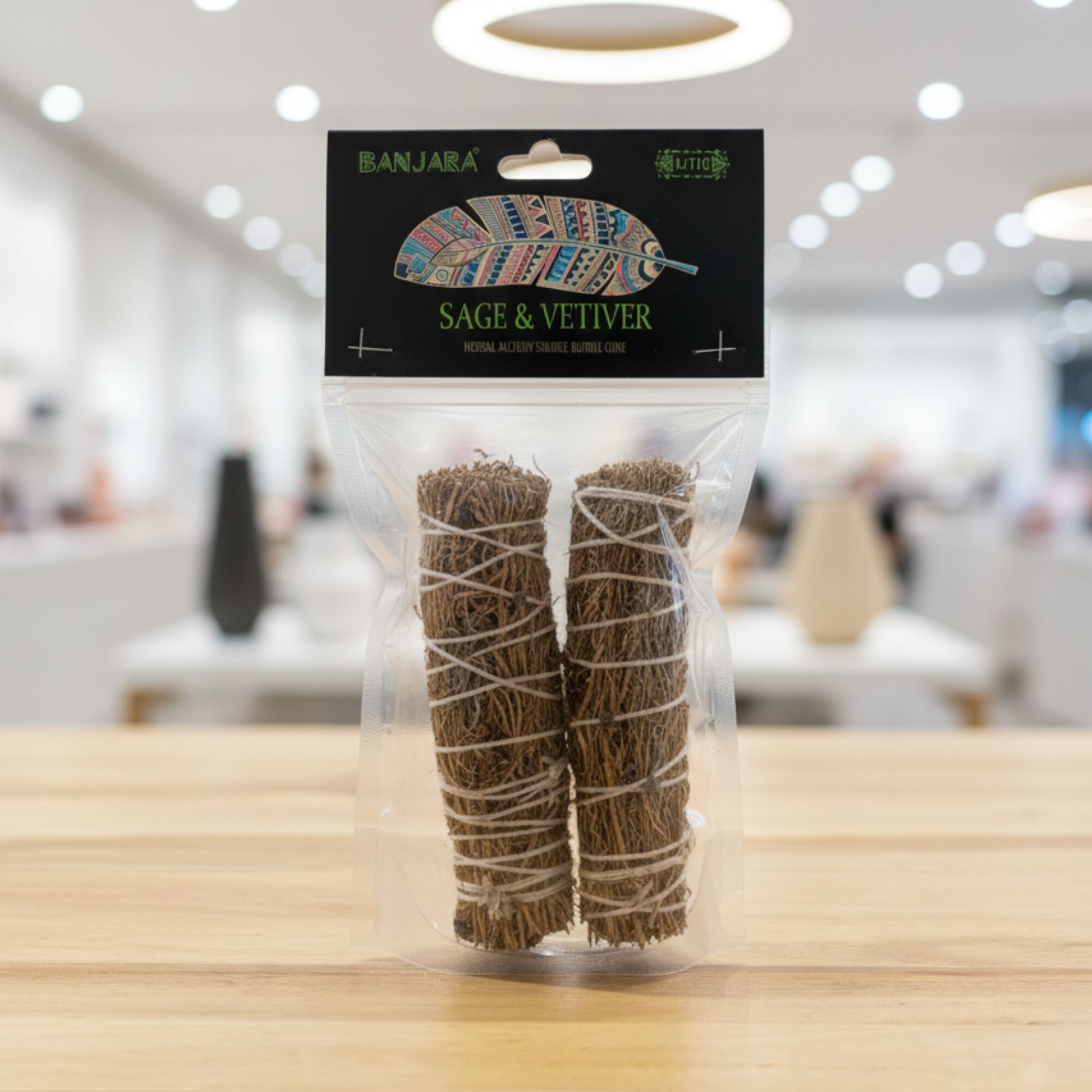 2x Banjara-Salbei-Bündel – Salbei und Vetiver